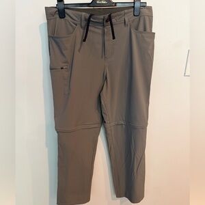 Men’s outdoor research ferrosi convertible hiking pants size 36”